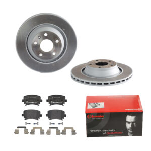 BREMBO Bremsesæt, skivebremser 142054903 bagaksel indvendig ventileret 310mm 22mm for AUDI SKODA VW
