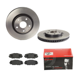 BREMBO Bremsesæt, skivebremser 142054912 foraksel indvendig ventileret 296mm 28mm for PONTIAC TOYOTA TOYOTA (FAW)