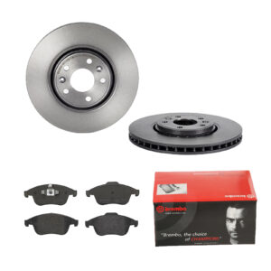 BREMBO Bremsesæt, skivebremser 142054921 foraksel indvendig ventileret 320mm 28mm for RENAULT
