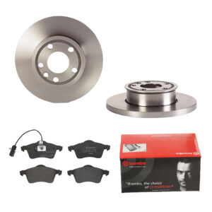 BREMBO Bremsesæt, skivebremser 142054943 foraksel fuld 282mm 18mm for SEAT SKODA VW