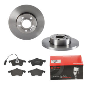 BREMBO Bremsesæt, skivebremser 142054946 foraksel fuld 282mm 18mm for SEAT VW AUDI
