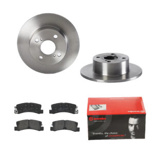 BREMBO Bremsesæt, skivebremser 142054956 bagaksel fuld 240mm 10mm for TOYOTA LEXUS NISSAN