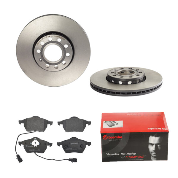 BREMBO Bremsesæt, skivebremser 142054973 foraksel indvendig ventileret 288mm 25mm for SEAT AUDI ZHONGHUA (BRILLIANCE) VW AUDI (FAW)