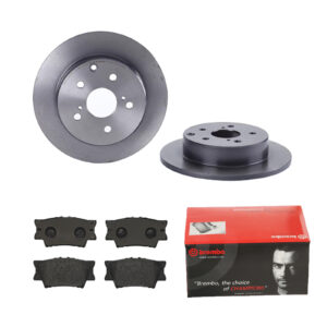 BREMBO Bremsesæt, skivebremser 142055014 bagaksel fuld 281mm 12mm for PONTIAC TOYOTA TOYOTA (FAW) LEXUS