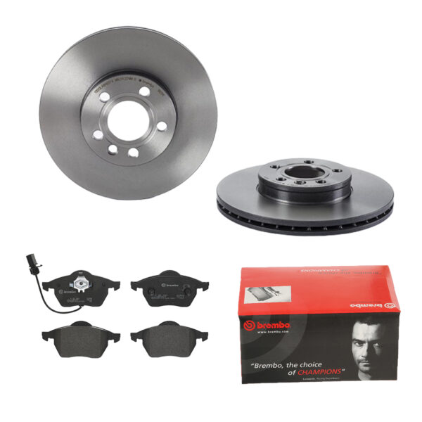 BREMBO Bremsesæt, skivebremser 142055045 foraksel indvendig ventileret 300mm 26mm for FORD SKODA VW