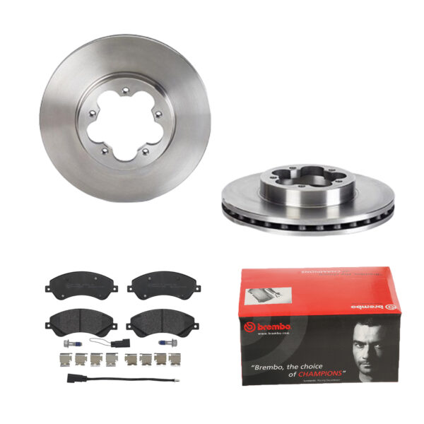 BREMBO Bremsesæt, skivebremser 142055047 foraksel indvendig ventileret 280mm 28mm for FORD