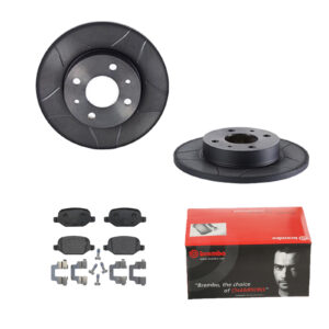 BREMBO Bremsesæt, skivebremser 142055059 bagaksel lukket 240mm 11mm for FORD ABARTH FIAT ALFA ROMEO CITROËN LADA