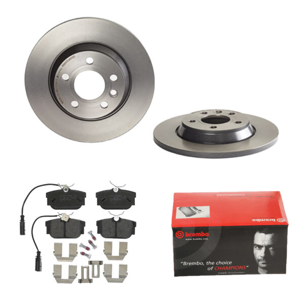 BREMBO Bremsesæt, skivebremser 142055074 bagaksel fuld 294mm 13mm for FORD VW AUDI SEAT