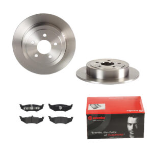 BREMBO Bremsesæt, skivebremser 142055077 bagaksel fuld 9mm for CHRYSLER PLYMOUTH DODGE