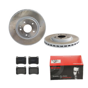 BREMBO Bremsesæt, skivebremser 142055099 foraksel indvendig ventileret 300mm 28mm for MERCEDES-BENZ