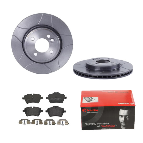 BREMBO Bremsesæt, skivebremser 142055106 foraksel indvendig ventileret 276mm 22mm for MINI