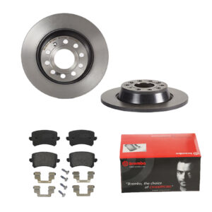 BREMBO Bremsesæt, skivebremser 142055153 bagaksel fuld 282mm 12mm for AUDI (FAW) VW SEAT AUDI SKODA VW (FAW)