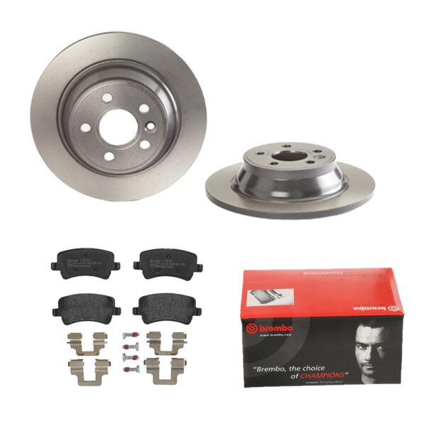 BREMBO Bremsesæt, skivebremser 142055160 bagaksel fuld 302mm 12mm for VOLVO LAND ROVER