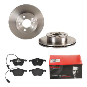 BREMBO Bremsesæt, skivebremser 142055177 foraksel indvendig ventileret 280mm 24mm for FORD SEAT VW