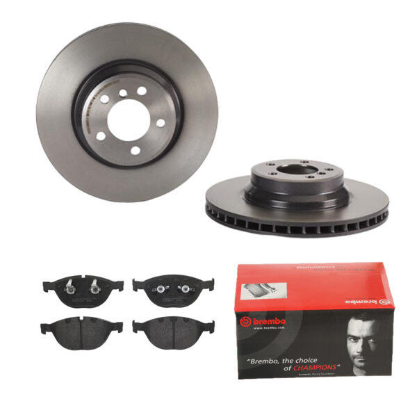 BREMBO Bremsesæt, skivebremser 142055195 foraksel indvendig ventileret 348mm 30mm for BMW