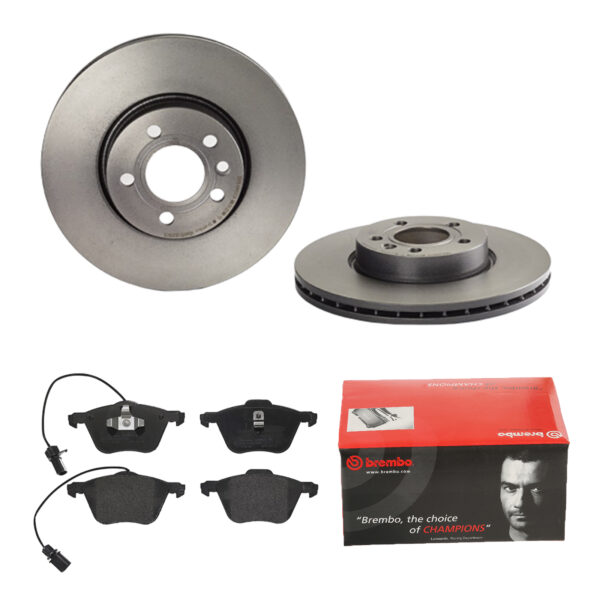 BREMBO Bremsesæt, skivebremser 142055210 foraksel indvendig ventileret 313mm 26mm for FORD SEAT VW