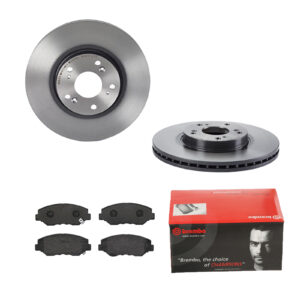 BREMBO Bremsesæt, skivebremser 142055217 foraksel indvendig ventileret 300mm 25mm for HONDA ACURA
