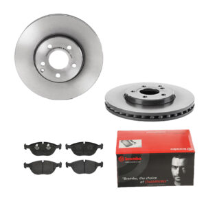 BREMBO Bremsesæt, skivebremser 142055221 foraksel indvendig ventileret 304mm 30mm for MERCEDES-BENZ CHRYSLER AUDI BMW SEAT BENTLEY