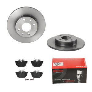 BREMBO Bremsesæt, skivebremser 142055251 bagaksel fuld 240mm 11mm for ALFA ROMEO FORD FIAT LANCIA ABARTH DAIHATSU (FAW)