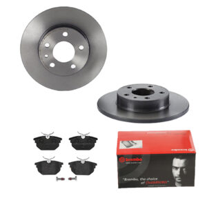 BREMBO Bremsesæt, skivebremser 142055253 bagaksel fuld 240mm 11mm for ALFA ROMEO FIAT LANCIA DAIHATSU (FAW)