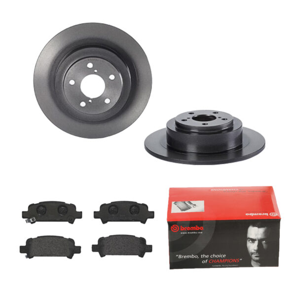 BREMBO Bremsesæt, skivebremser 142055263 bagaksel fuld 290mm 10mm for SAAB SUBARU ISUZU MITSUBISHI