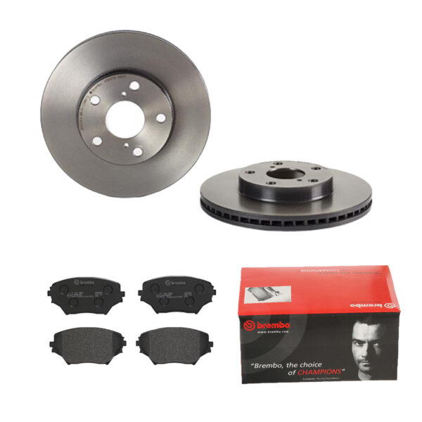 BREMBO Bremsesæt, skivebremser 142055312 foraksel indvendig ventileret 275mm 25mm for TOYOTA