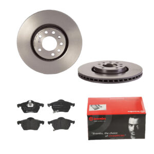 BREMBO Bremsesæt, skivebremser 142055314 foraksel indvendig ventileret 308mm 25mm for OPEL SAAB VAUXHALL SATURN GENERAL MOTORS