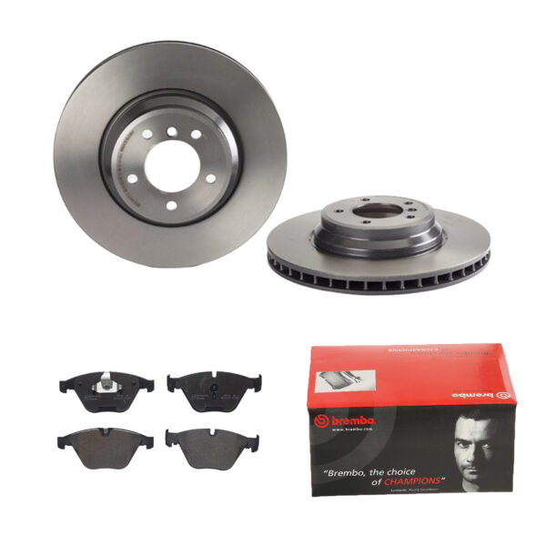 BREMBO Bremsesæt, skivebremser 142055337 foraksel indvendig ventileret 348mm 30mm for BMW