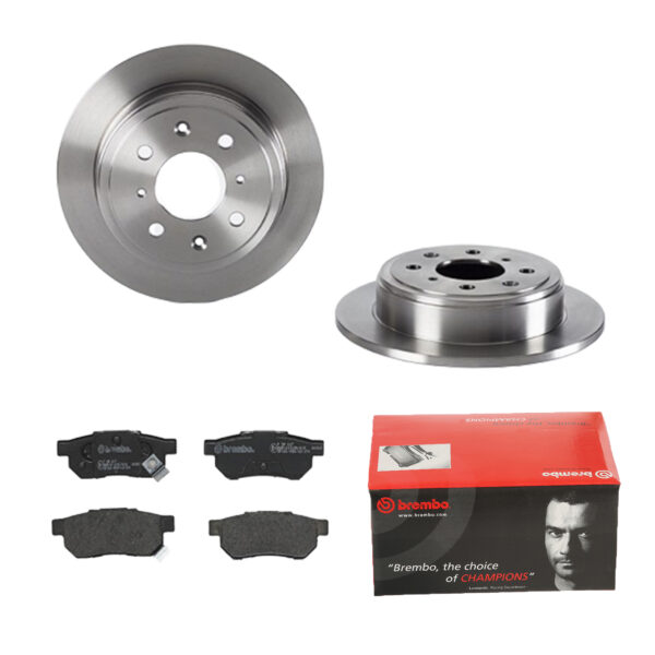 BREMBO Bremsesæt, skivebremser 142055355 bagaksel fuld 239mm 9mm for OPEL VAUXHALL ISUZU HONDA ROVER ACURA SUZUKI MAZDA MG NISSAN