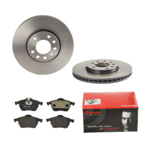 BREMBO Bremsesæt, skivebremser 142055397 foraksel indvendig ventileret 288mm 25mm for OPEL SAAB CHEVROLET VAUXHALL LOTUS