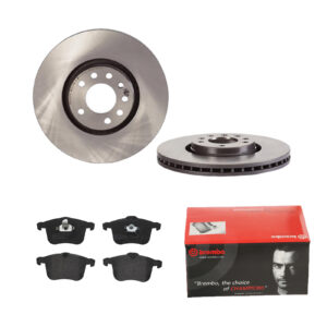 BREMBO Bremsesæt, skivebremser 142055426 foraksel indvendig ventileret 314mm 28mm for OPEL SAAB VAUXHALL CADILLAC