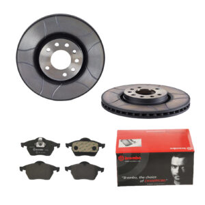 BREMBO Bremsesæt, skivebremser 142055433 foraksel lukket 308mm 25mm for OPEL SAAB VAUXHALL