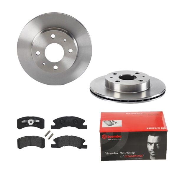 BREMBO Bremsesæt, skivebremser 142055441 foraksel indvendig ventileret 234mm 16mm for DAIHATSU MITSUBISHI SUBARU NISSAN TOYOTA