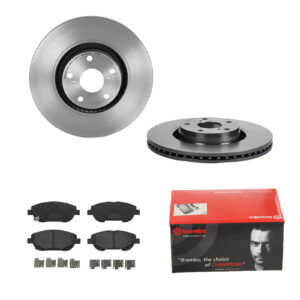 BREMBO Bremsesæt, skivebremser 142055449 foraksel indvendig ventileret 320mm 26mm for TOYOTA