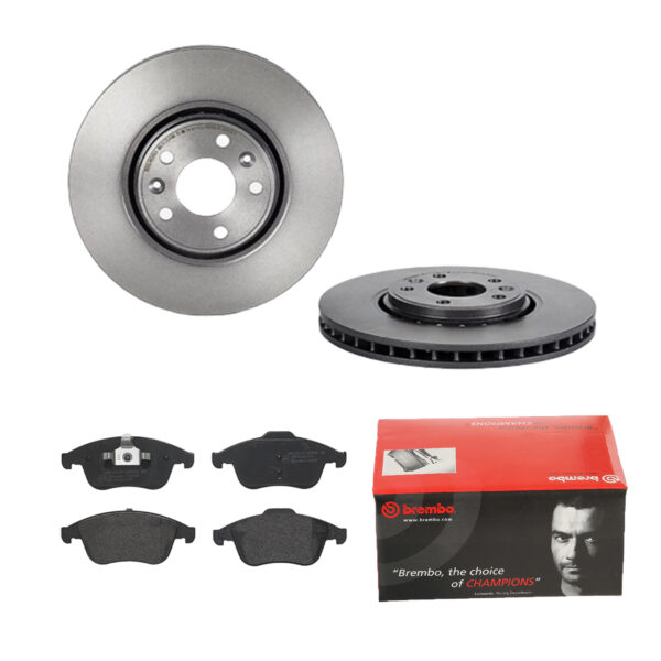 BREMBO Bremsesæt, skivebremser 142055451 foraksel indvendig ventileret 320mm 28mm for RENAULT