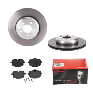 BREMBO Bremsesæt, skivebremser 142055456 bagaksel Todelt bremseskive 345mm 24mm for BMW