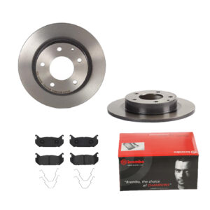 BREMBO Bremsesæt, skivebremser 142055468 bagaksel fuld 261mm 10mm for FORD FORD USA MAZDA MITSUBISHI NISSAN