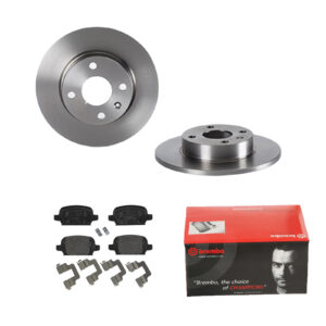 BREMBO Bremsesæt, skivebremser 142055481 bagaksel fuld 240mm 10mm for OPEL VAUXHALL