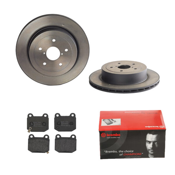 BREMBO Bremsesæt, skivebremser 142055499 bagaksel indvendig ventileret 316mm 20mm for MASERATI NISSAN SUBARU MITSUBISHI TOYOTA