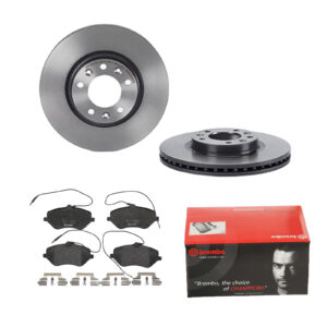 BREMBO Bremsesæt, skivebremser 142055503 foraksel indvendig ventileret 283mm 26mm for CITROËN PEUGEOT