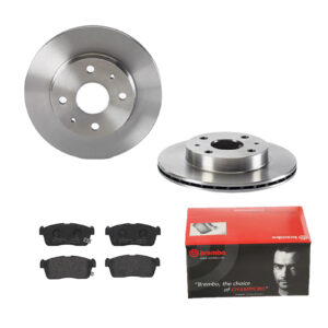 BREMBO Bremsesæt, skivebremser 142055527 foraksel indvendig ventileret 234mm 16mm for DAIHATSU SUZUKI MAZDA SUBARU NISSAN TOYOTA MITSUBISHI