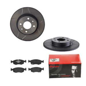 BREMBO Bremsesæt, skivebremser 142055564 foraksel lukket 257mm 12mm for FIAT LANCIA ALFA ROMEO
