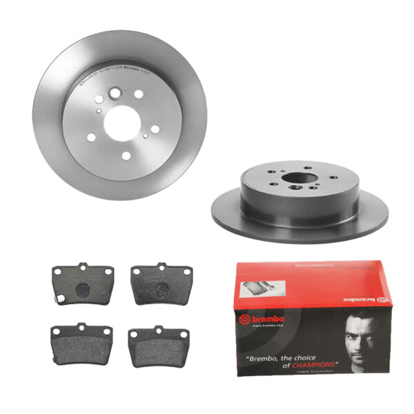 BREMBO Bremsesæt, skivebremser 142055581 bagaksel fuld 303mm 9mm for TOYOTA DR CHERY