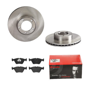 BREMBO Bremsesæt, skivebremser 142055585 foraksel indvendig ventileret 284mm 24mm for JAGUAR