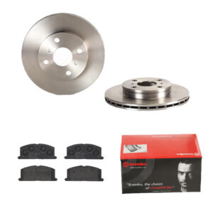 BREMBO Bremsesæt, skivebremser 142055595 foraksel indvendig ventileret 238mm 18mm for GENERAL MOTORS TOYOTA NISSAN HONDA