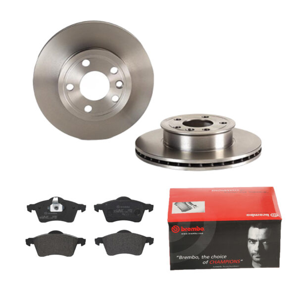 BREMBO Bremsesæt, skivebremser 142055596 foraksel indvendig ventileret 280mm 24mm for VW SKODA SEAT