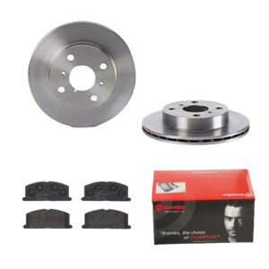 BREMBO Bremsesæt, skivebremser 142055628 foraksel indvendig ventileret 229mm 16mm for GENERAL MOTORS TOYOTA NISSAN HONDA