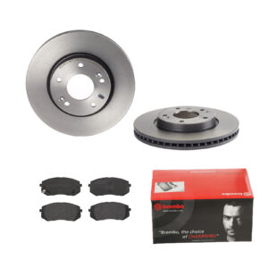 BREMBO Bremsesæt, skivebremser 142055650 foraksel indvendig ventileret 280mm 26mm for KIA KIA (DYK) HYUNDAI HYUNDAI (BEIJING)