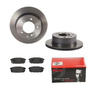BREMBO Bremsesæt, skivebremser 142055665 bagaksel indvendig ventileret 315mm 20mm for KIA