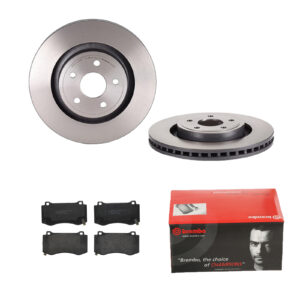 BREMBO Bremsesæt, skivebremser 142055688 foraksel indvendig ventileret 360mm 32mm for CHRYSLER JEEP